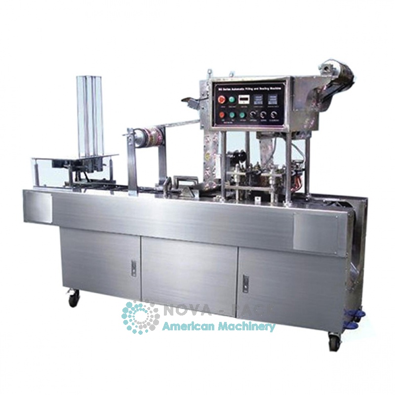 Máquina automática de llenado y sellado 