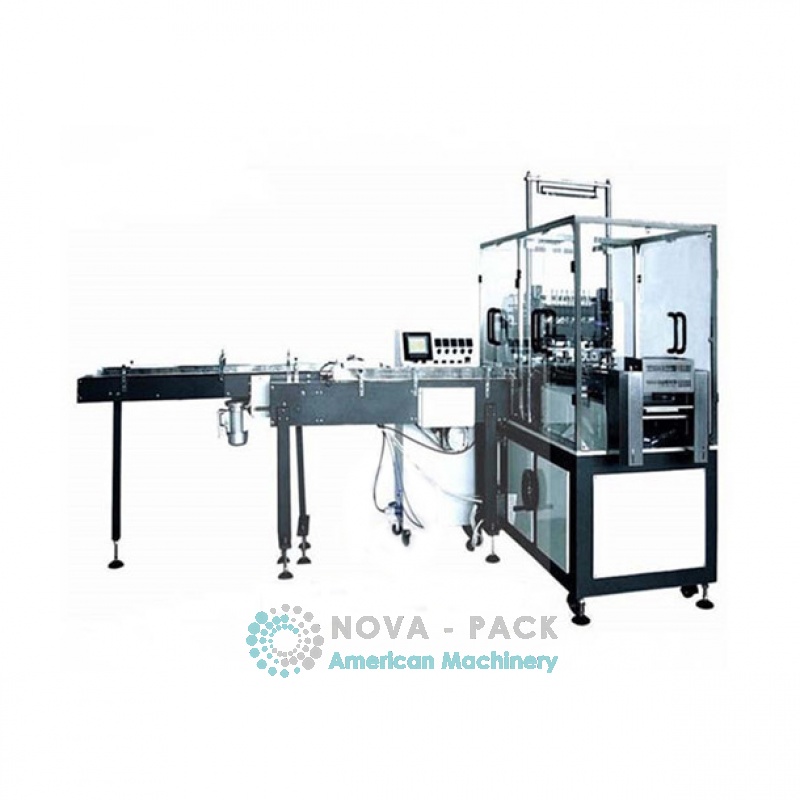 Máquina automática de envasado de tejidos