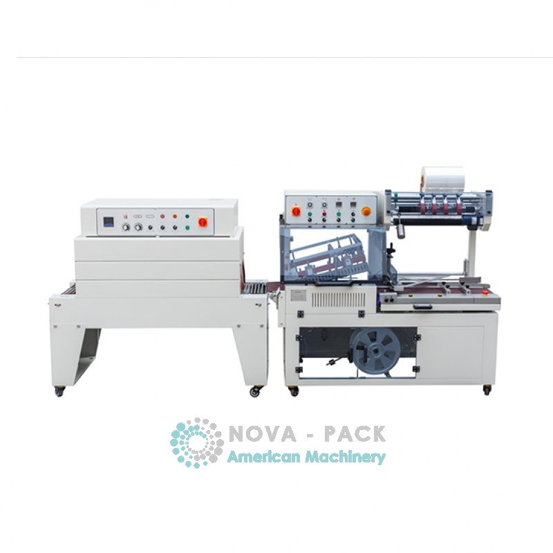  Selladora en Escuadra Automática con Túnel de Calor